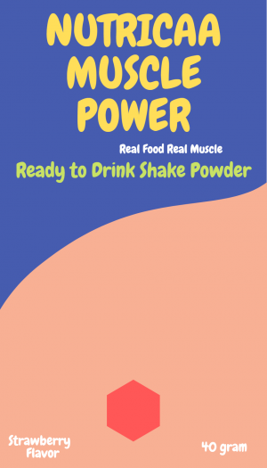 Muscle Power Strawberry Shake
