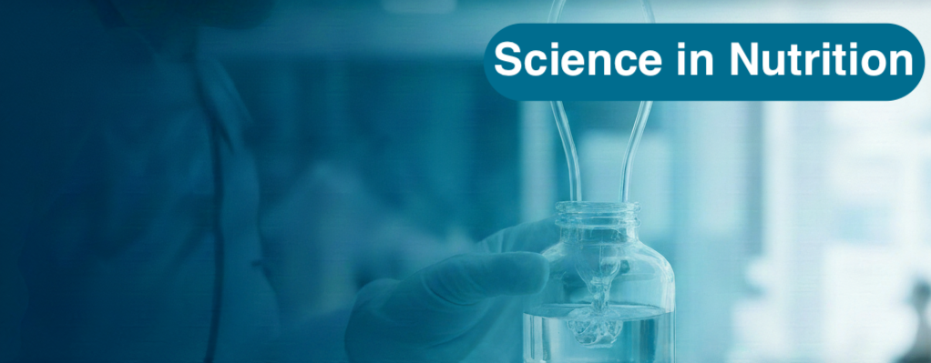 A scientific or medical background representing nutrition research