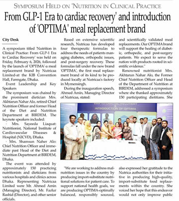 OPTIMA Symposium - Daily New Nation